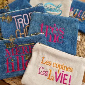 Trousses en jean